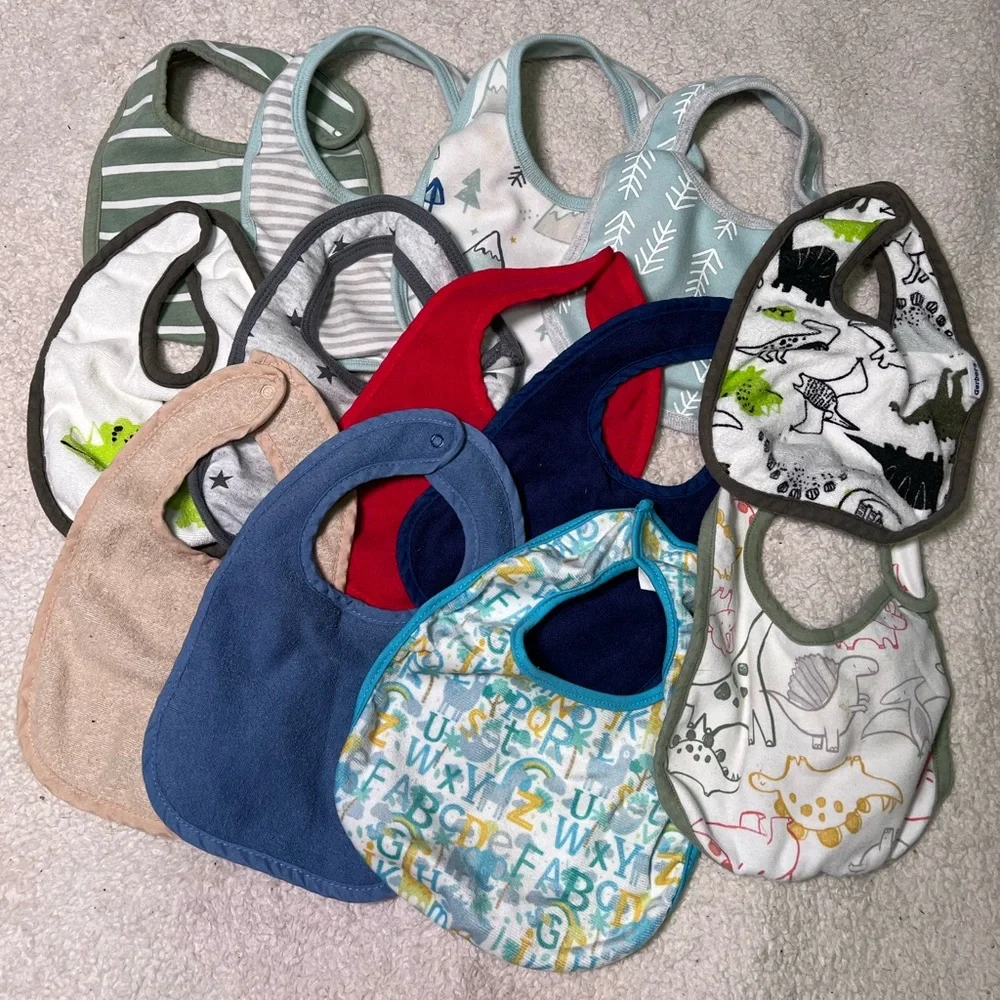 Gerber & Cloud Island Bibs One Size